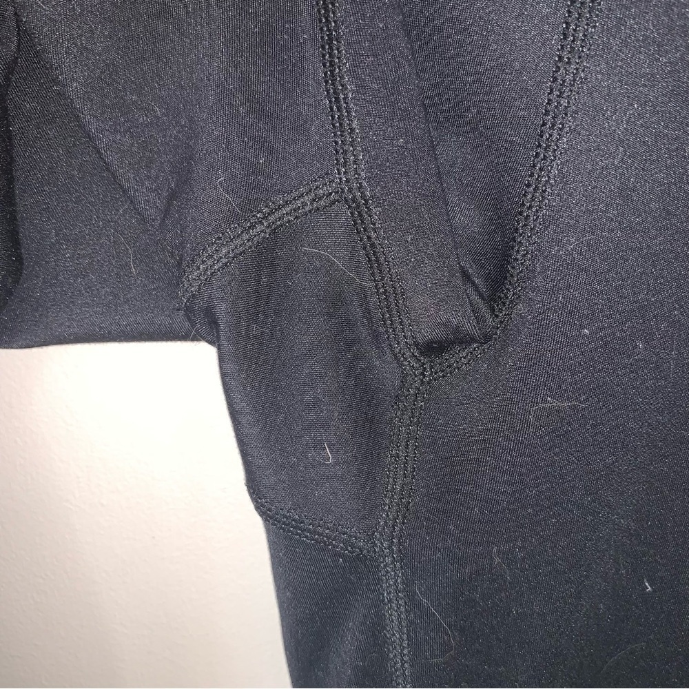 Sweaty Betty Black All Day Ruched Hem 7/8 Gym Leggings M - Picture 10 of 10